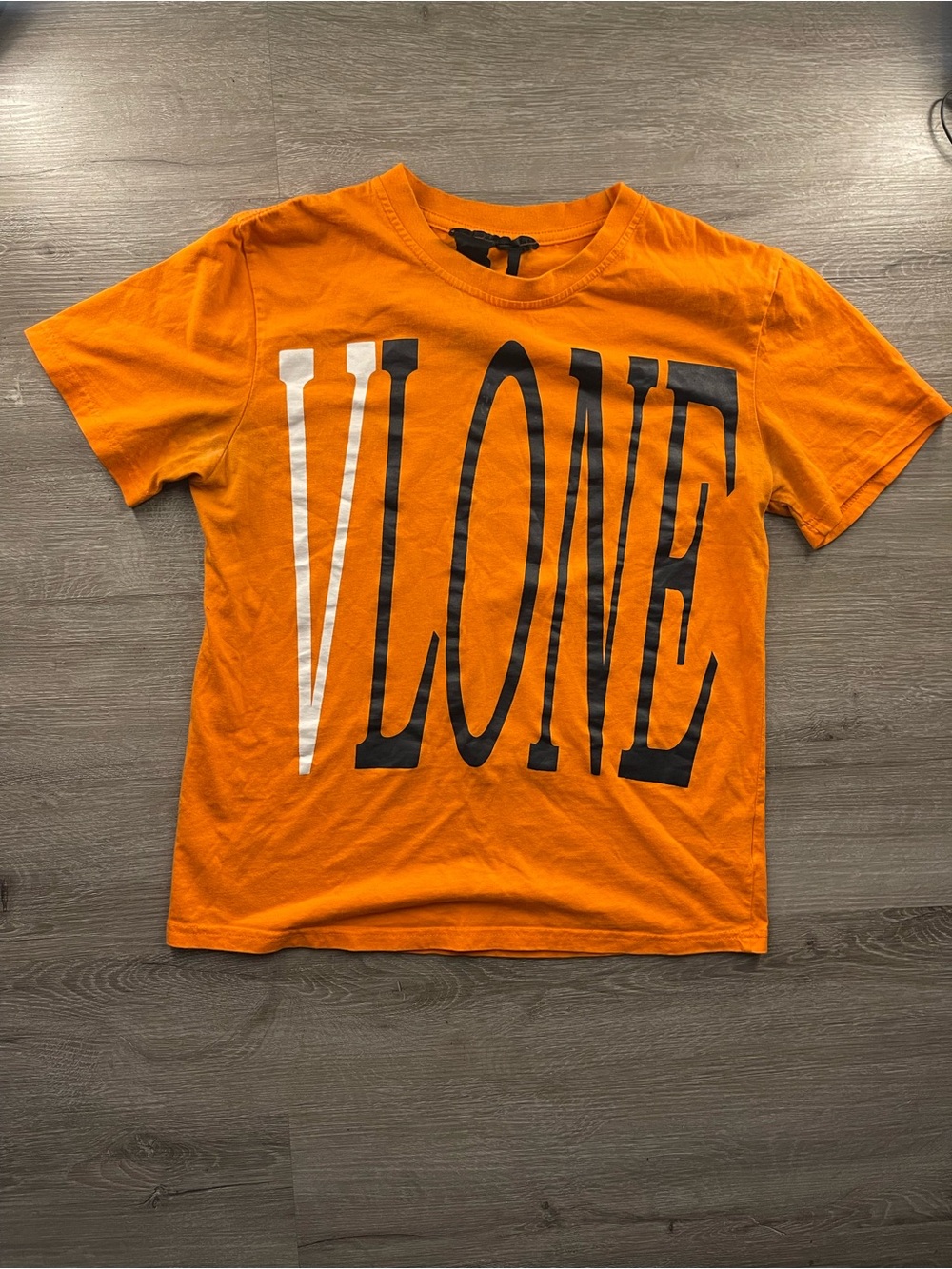 VLONE Orange T-shirt Size M